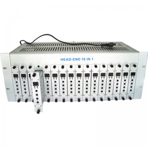 OEM/ODM Manufacturer Ggort-A 4 Output Rf In Edfa Opto Amplifier -
 GG-16HD 16 ways HDMI to RF agile modulator – GreenGo