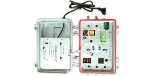 GGE-10GC 4 ways outdoor  CATV receiver with optical input