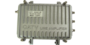 01L 1 saída ao ar livre CATV amplificador de tronco