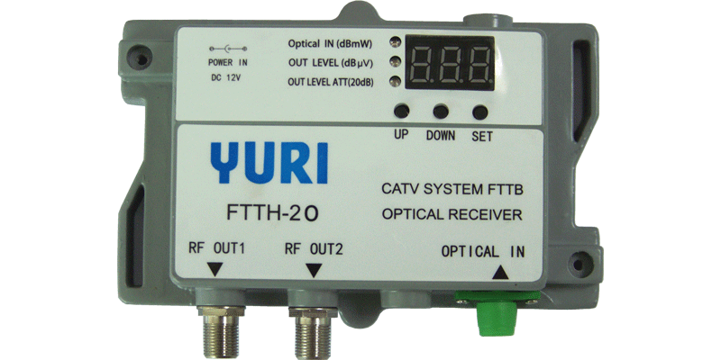 Renewable Design for Fixed Agile Rf Modulator - GGE-10HD  Indoor optical distribution fiber receiver – GreenGo