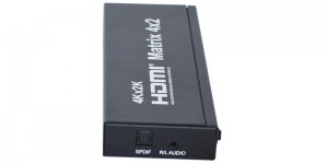 4K 2K HDMI Matrix 4 inputs 2 outputs