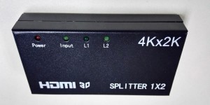4K 2K HDMI splitter 1 to 2