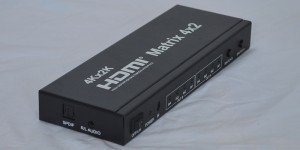 4K 2K HDMI Matrix 4 inputs 2 outputs