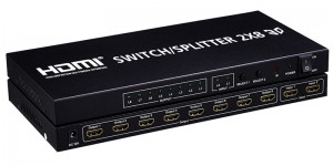 4K 2K HDMI Splitter 2 hadi 8