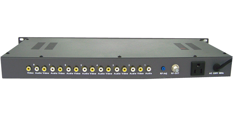 High Quality 8 IN 1 Agile TV Modulator For Cable TV System Manufacturers