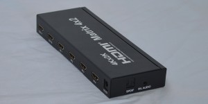 4K 2K HDMI Matrix 4 indgange 2 udgange