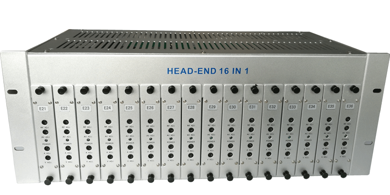 Quality Inspection for Catv Analog Modulator - GG-16 16 in 1  CATV Fixed channel headend modulator – GreenGo